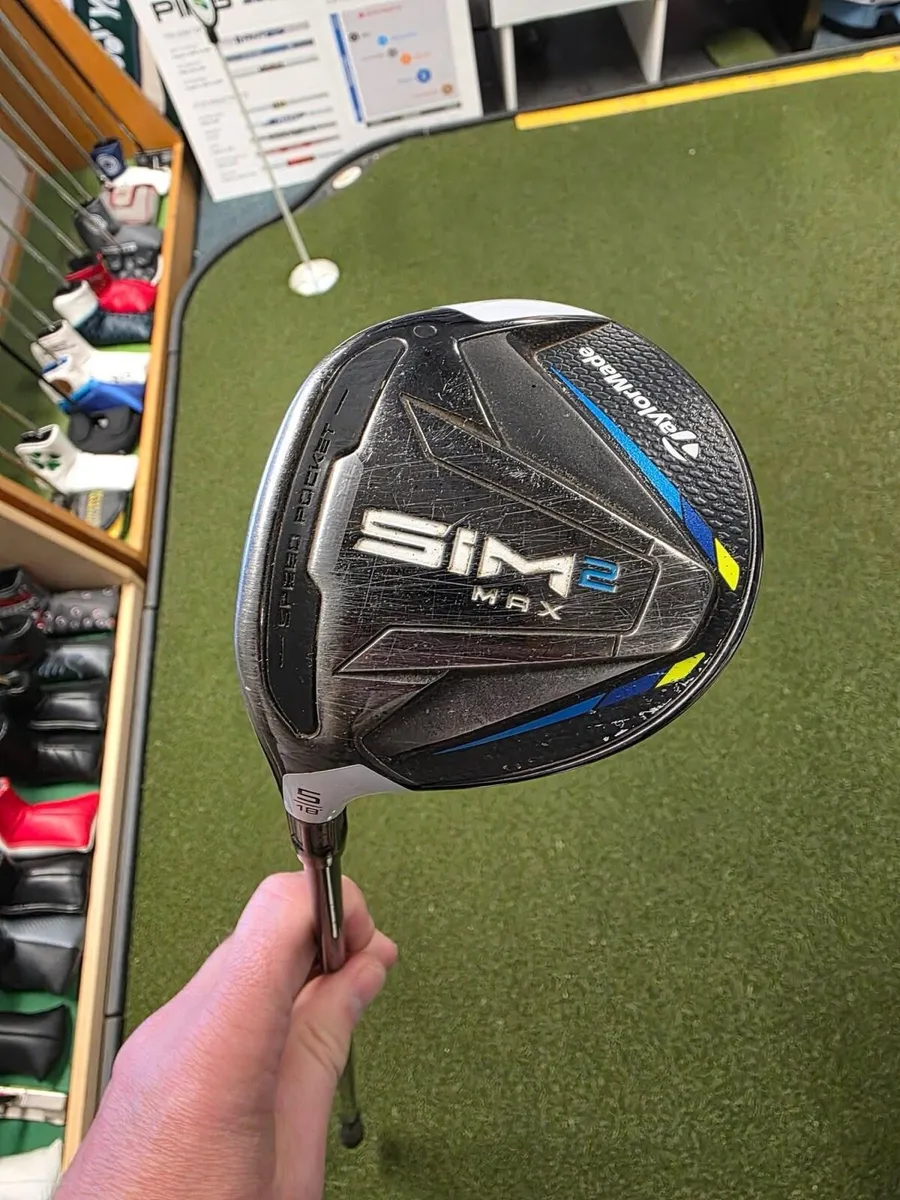 Left Hand Taylormade Sim2 Max 5 Wood - Image 1