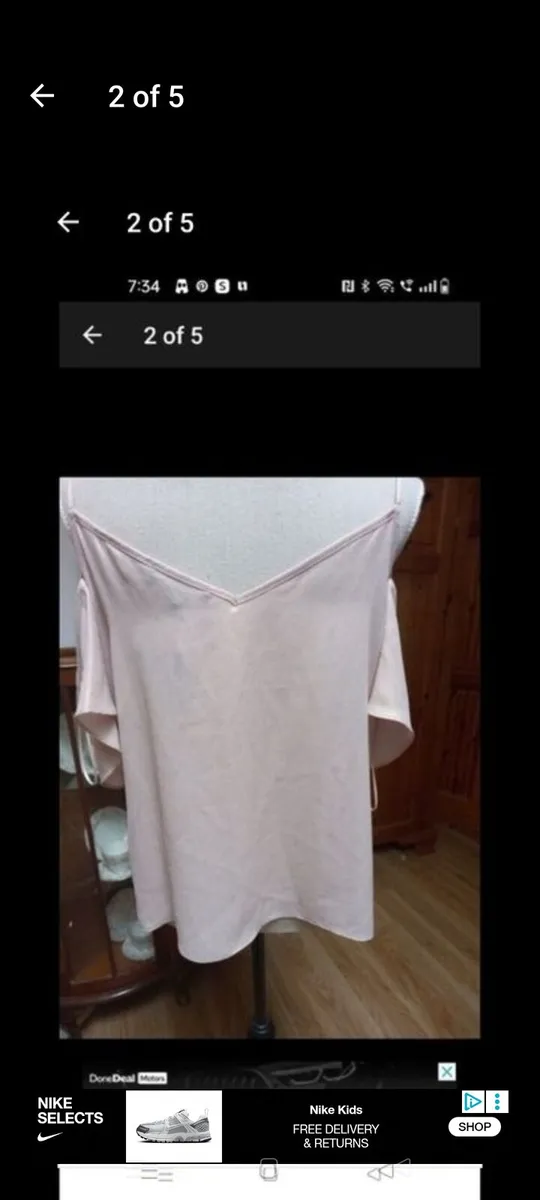 Penny's Coldshoulder sun top. New with tag's. Spar - Image 2