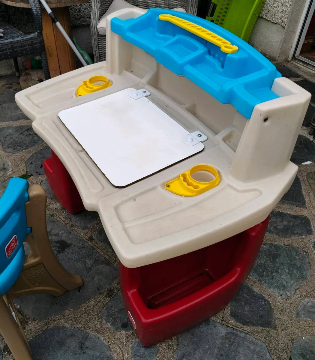 Step2 Deluxe Art Master Desk, a popular plastic ch - Image 3