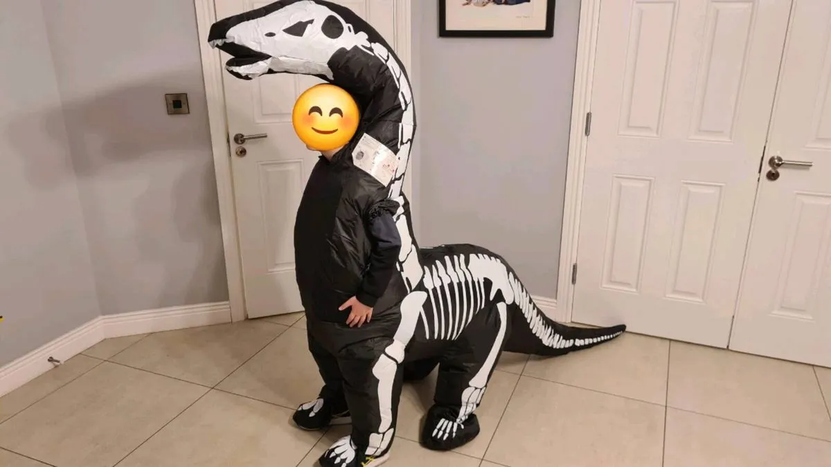 Skeleton dinosaur costume - Image 1