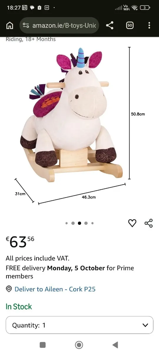 Rocking unicorn - Image 2