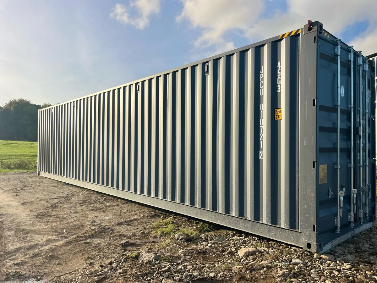 New Unused 40ft Container 2 large Side Doors - Image 2