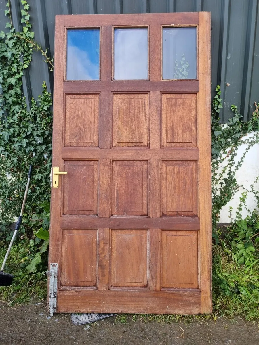 Solid Teak Doors - Image 2