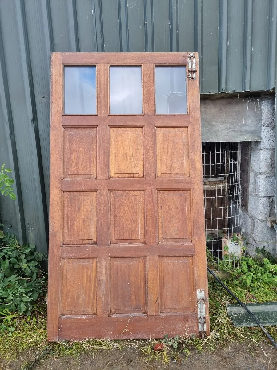 Solid Teak Doors - Image 1