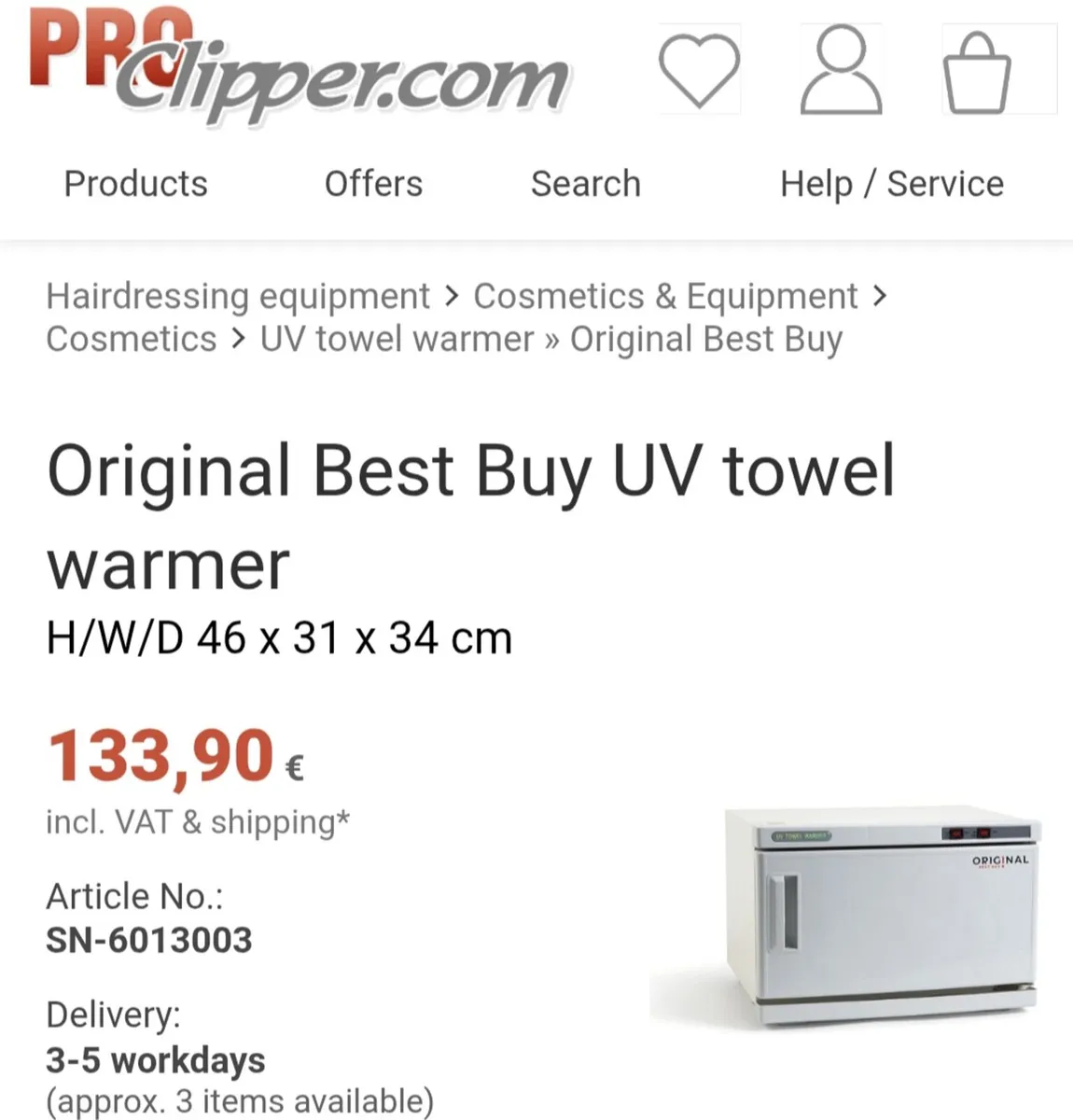 UV TOWEL WARMER - Image 4