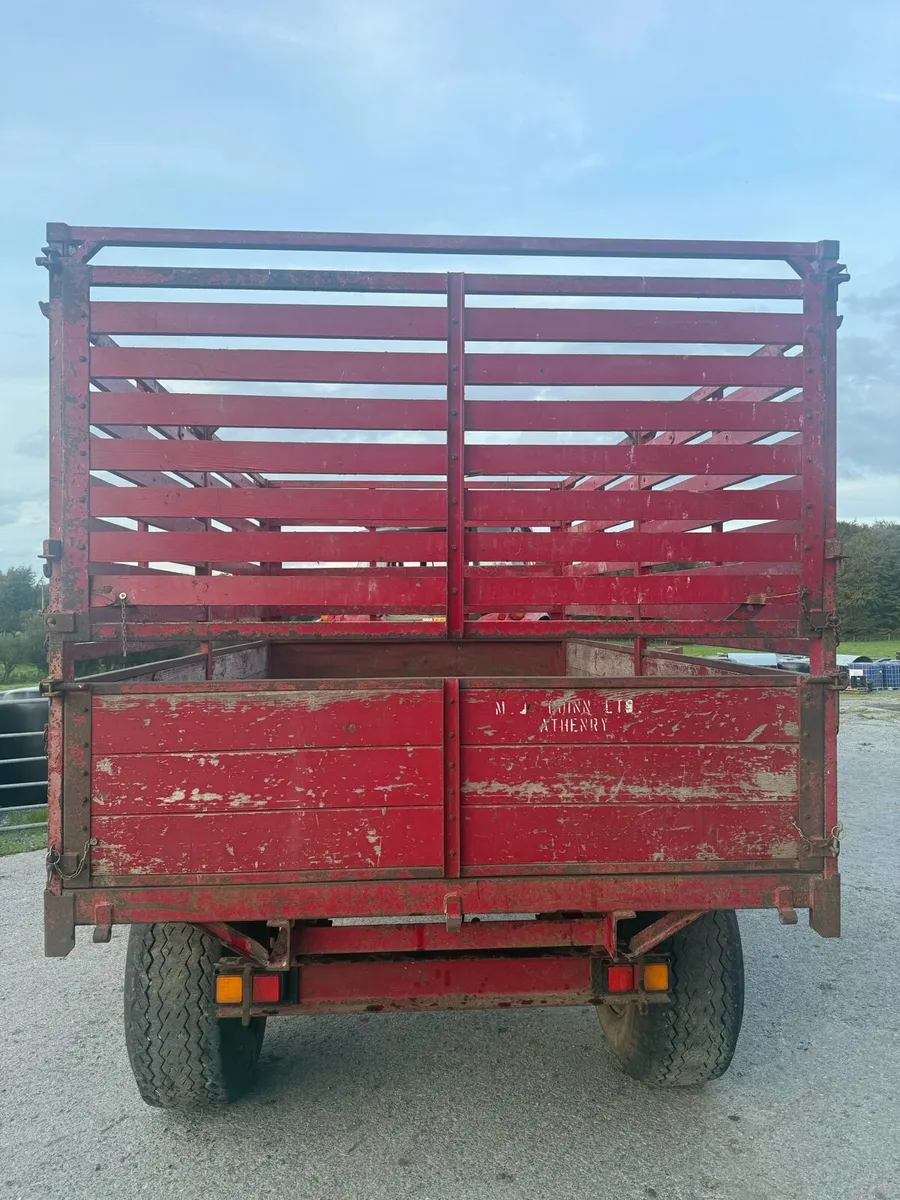 11x7 Arch tipping trailer - Image 3