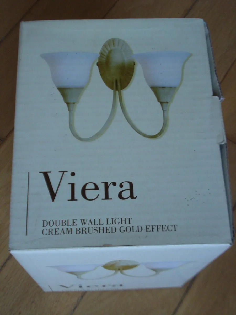 NEW VIERA DOUBLE WALL LIGHT. - Image 1