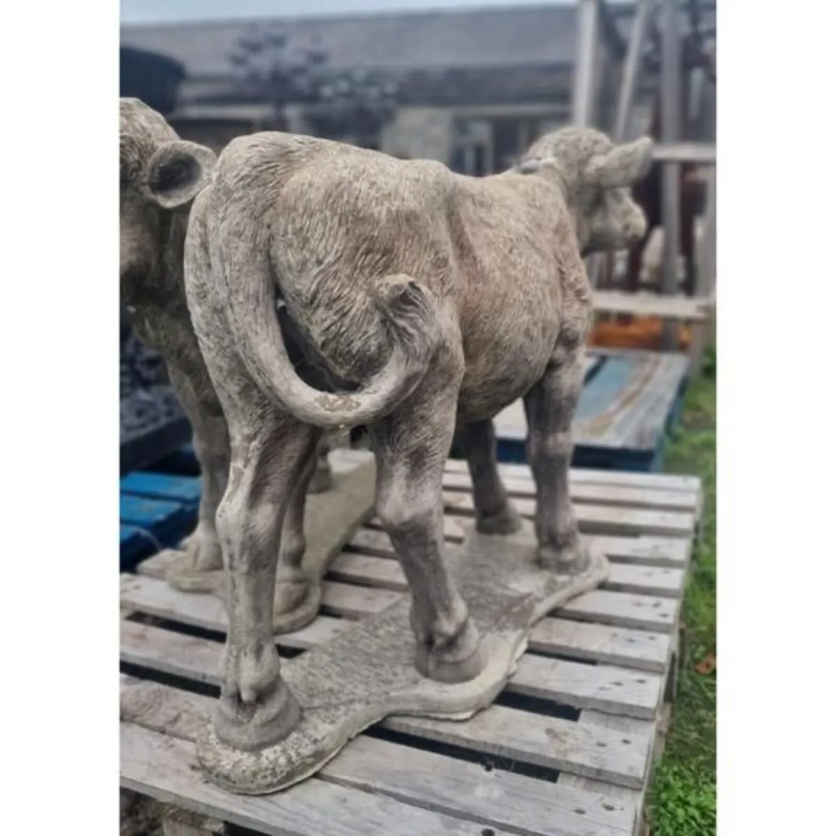 Standing Cow Statue GL LA017 - Image 3