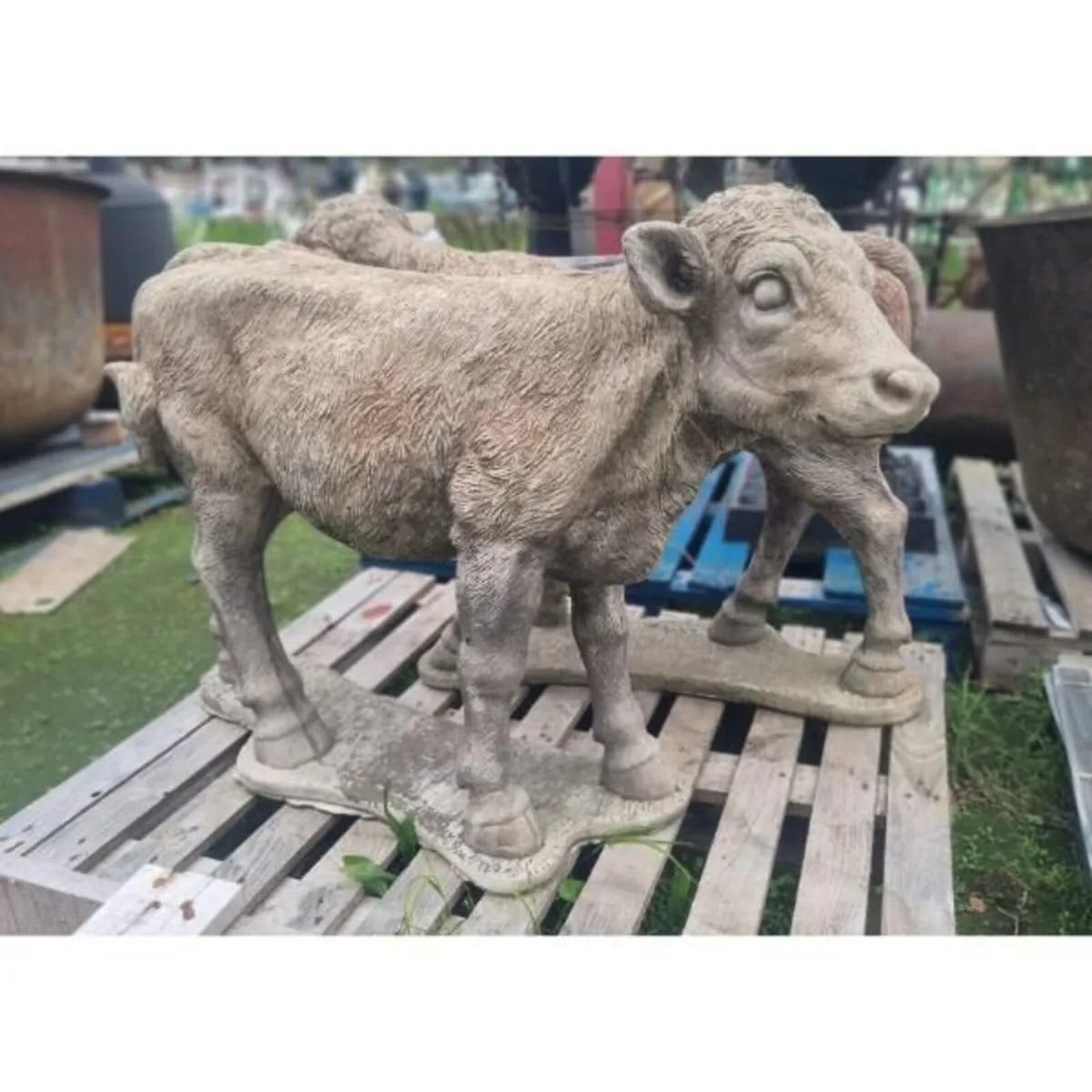 Standing Cow Statue GL LA017 - Image 1