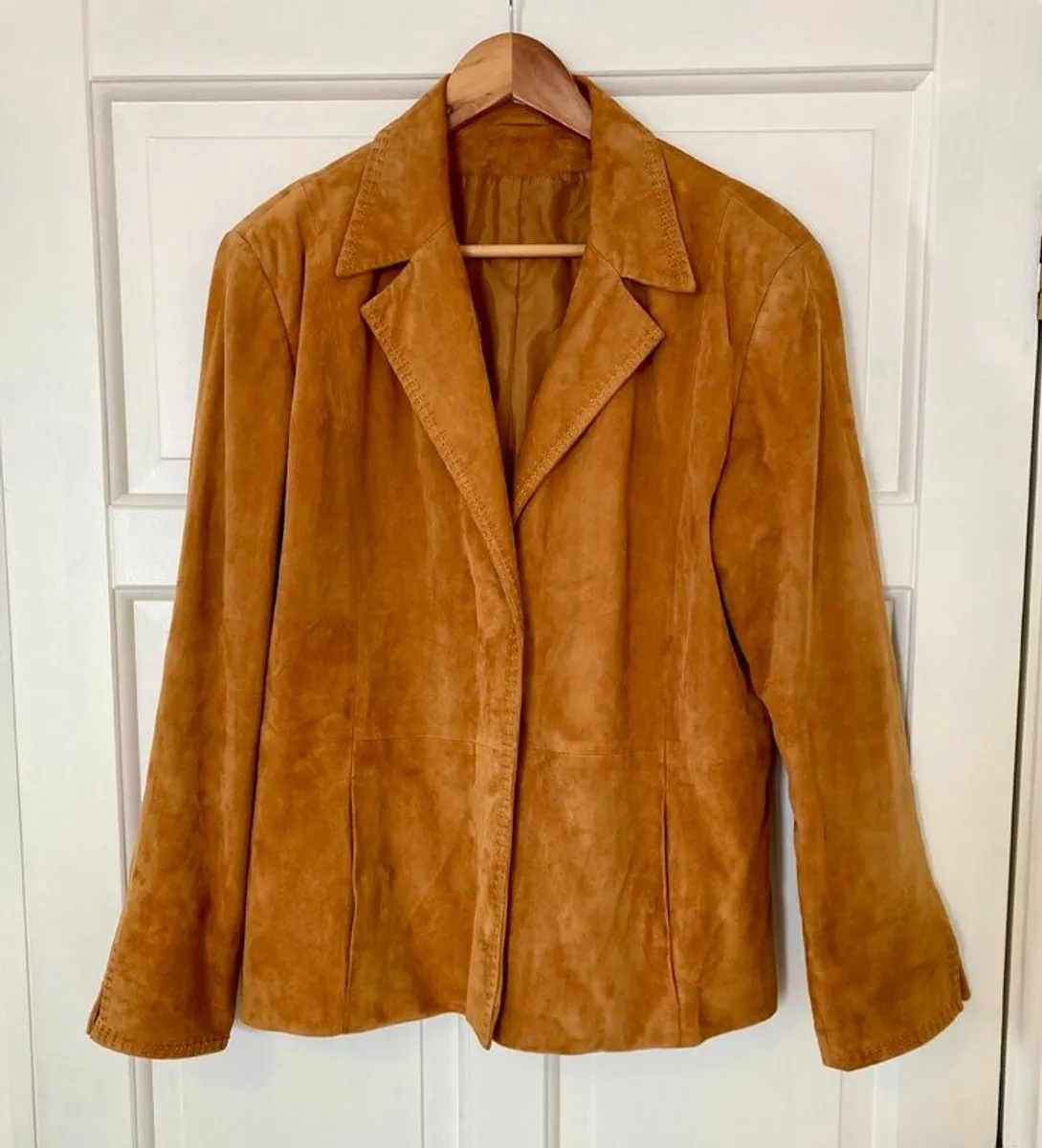 Ladies Suede Leather Jacket - Image 1