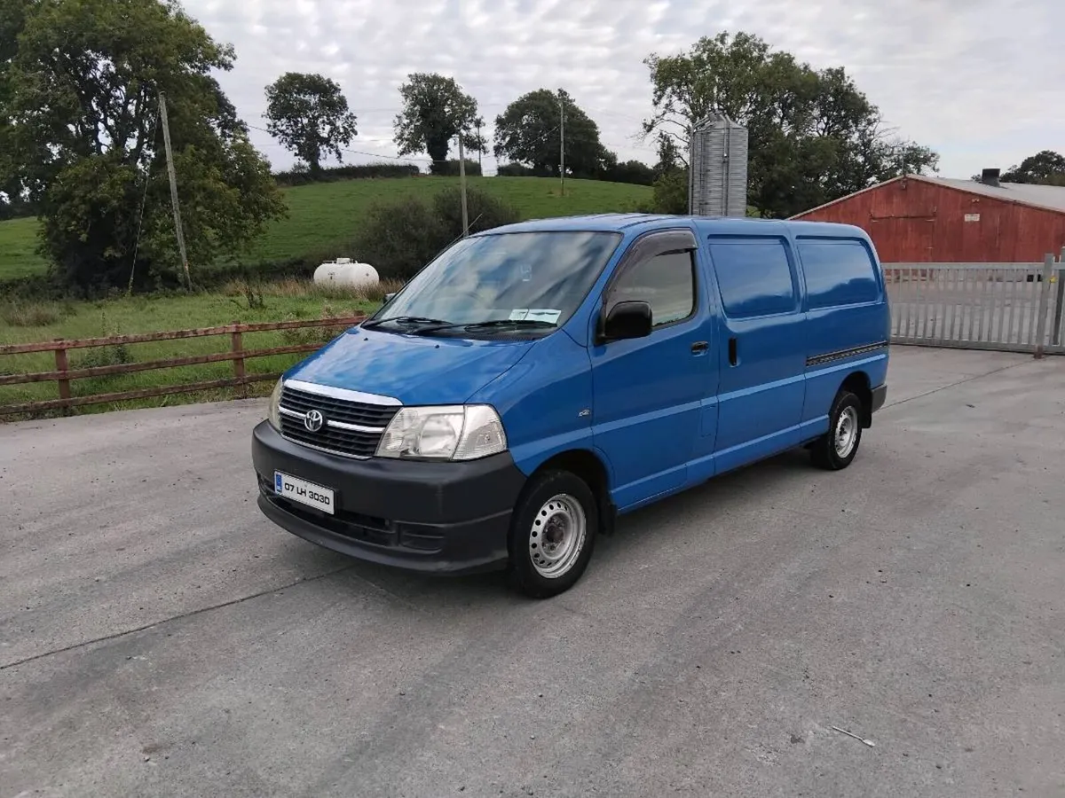 ALL TOYOTA HIACE VANS BOUGHT FOR CASH - Image 2