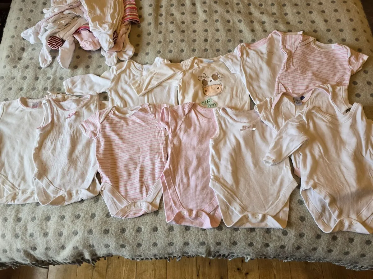 Baby clothes girl 3-6mths big bundle (x40) - Image 3
