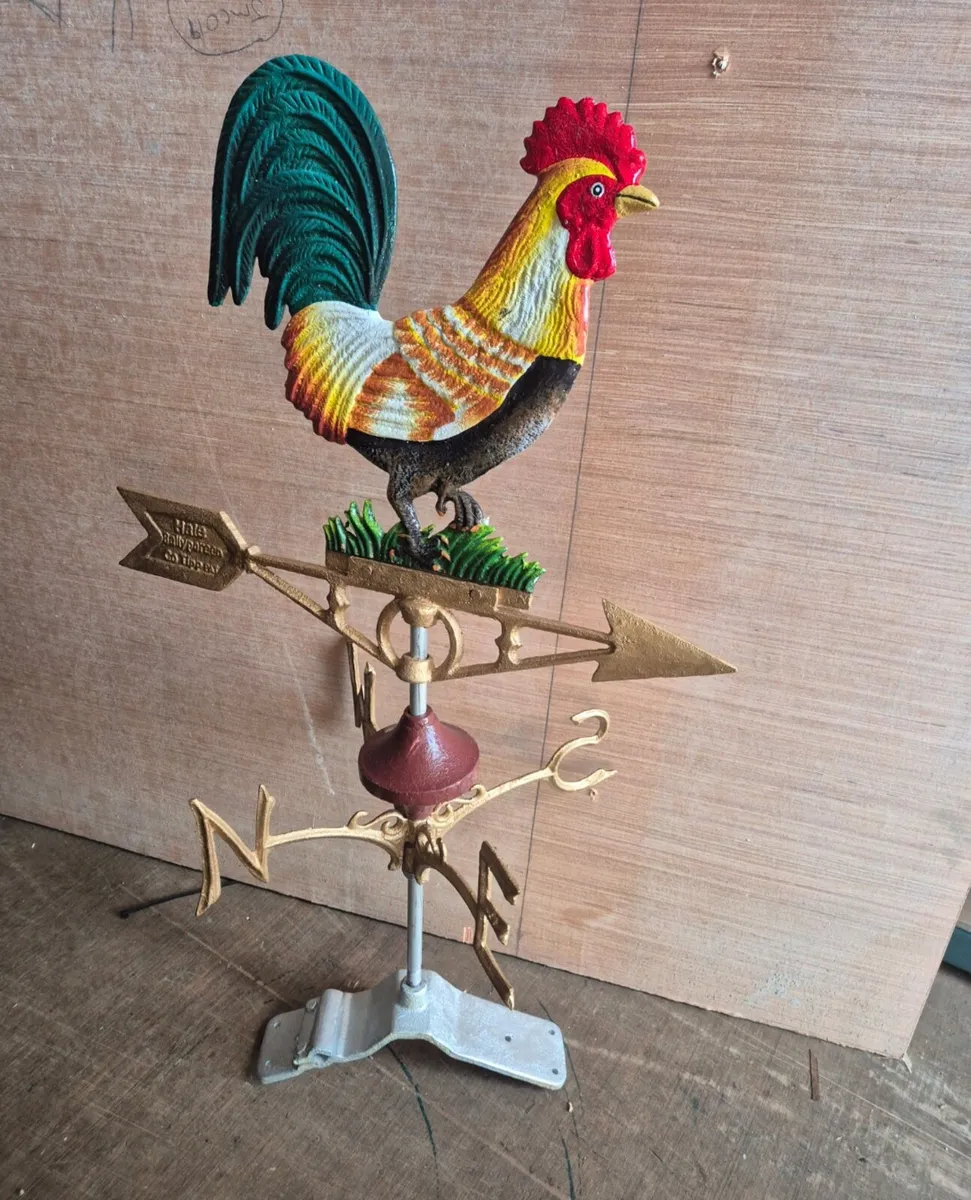 Weather vane cast iron