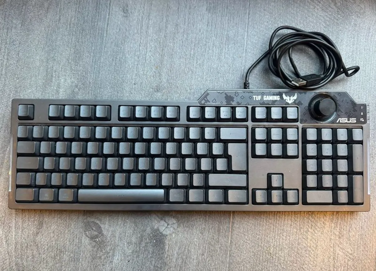 Asus Tuf Gaming K1 Rgb Keyboard - Image 2