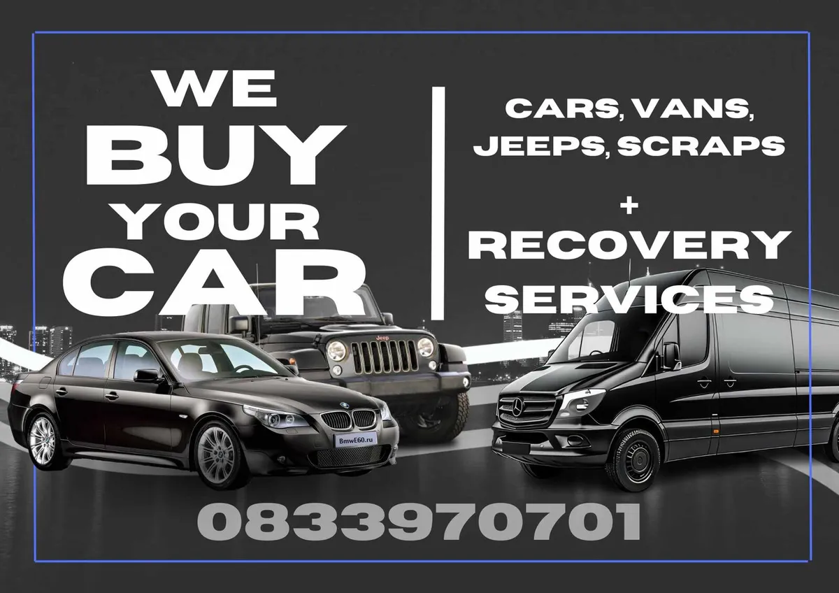 We buy cars, old cars scraps