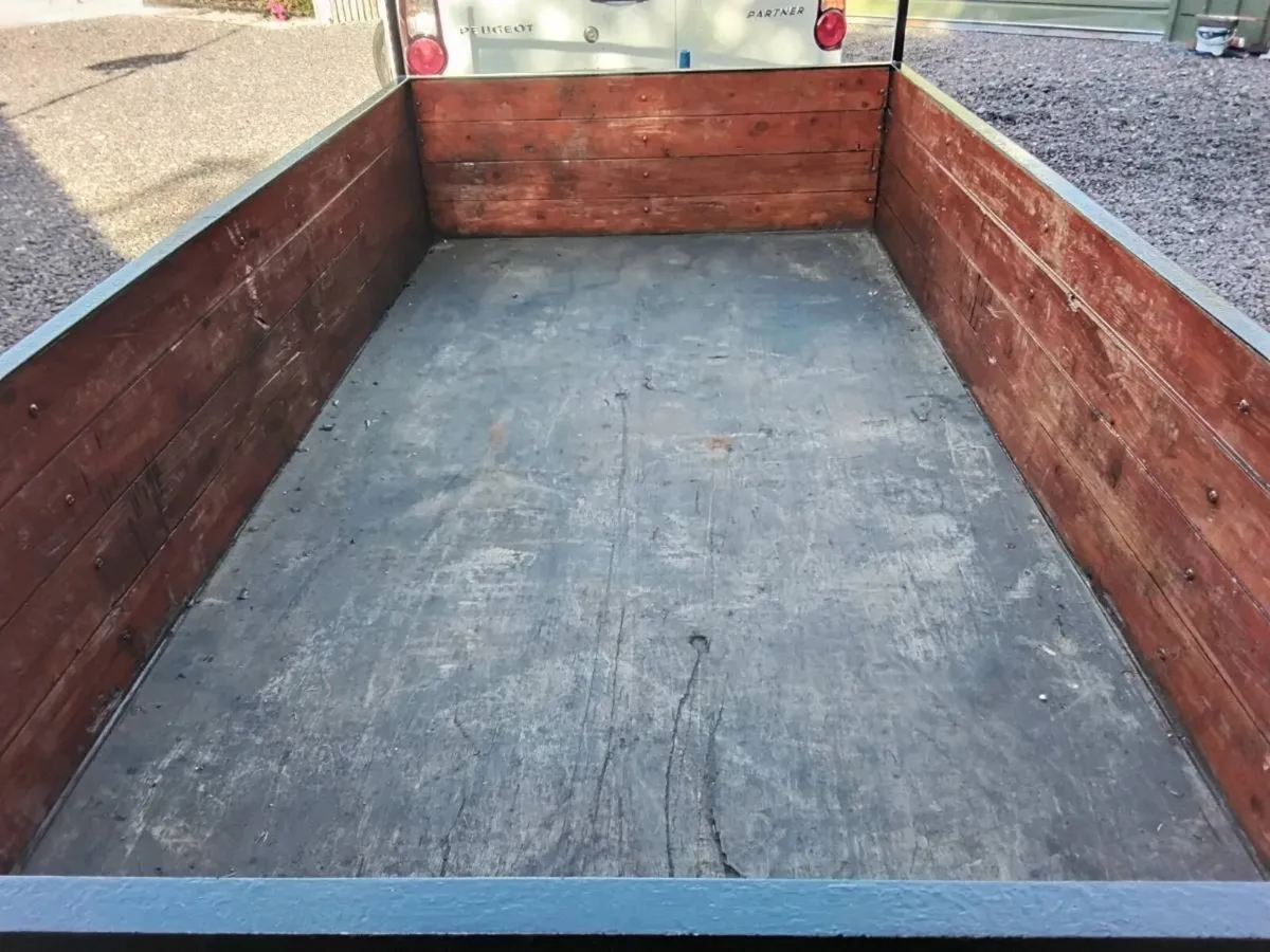 8x4 twin wheel car trailer. - Image 2
