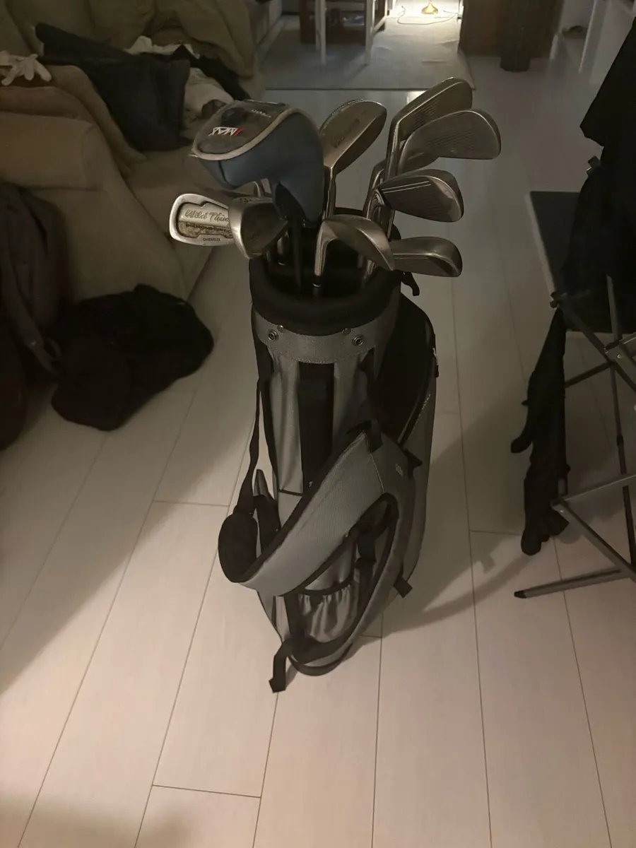 Golf clubs + Decathlon Bag - Image 2