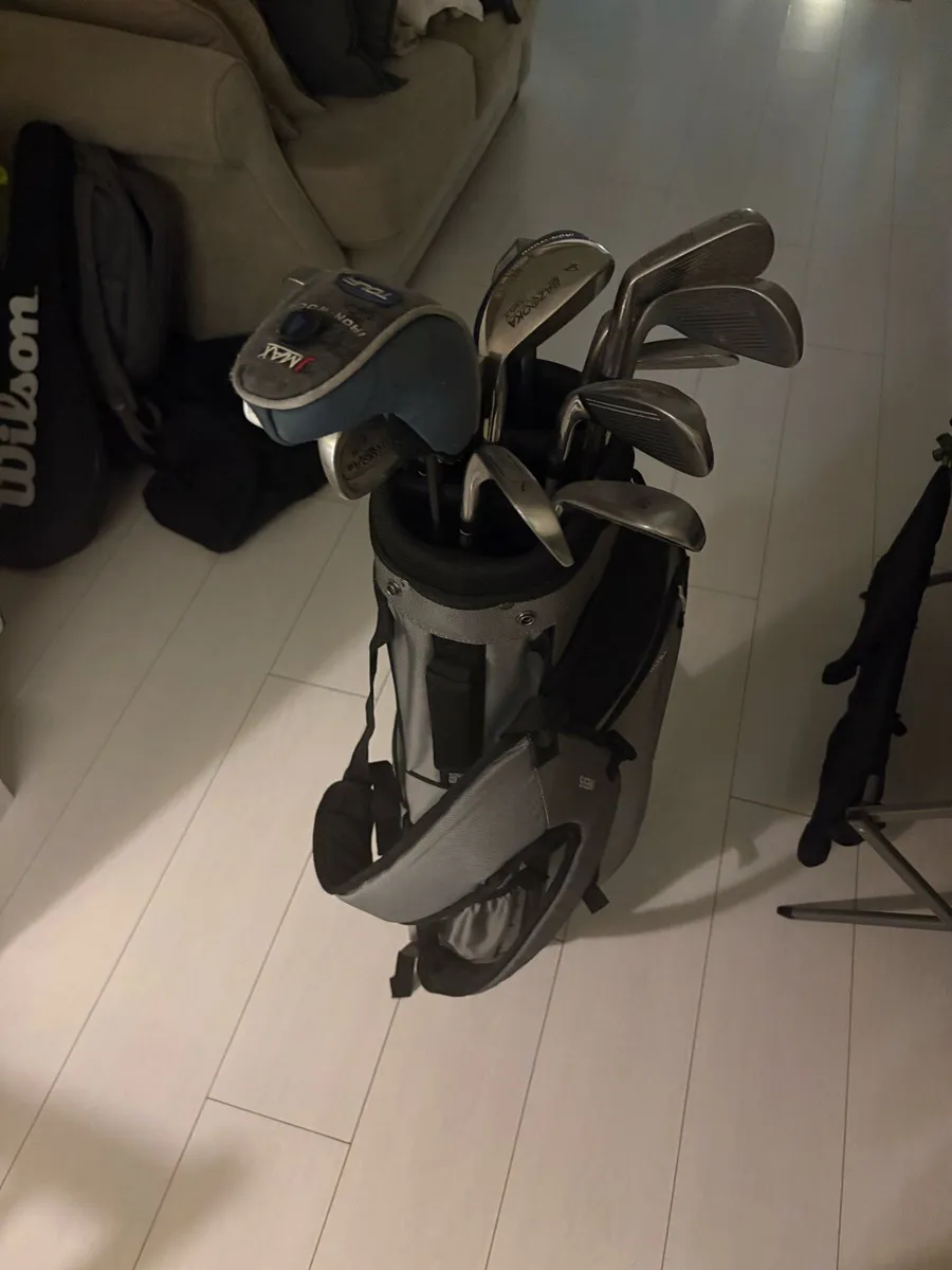 Golf clubs + Decathlon Bag - Image 3