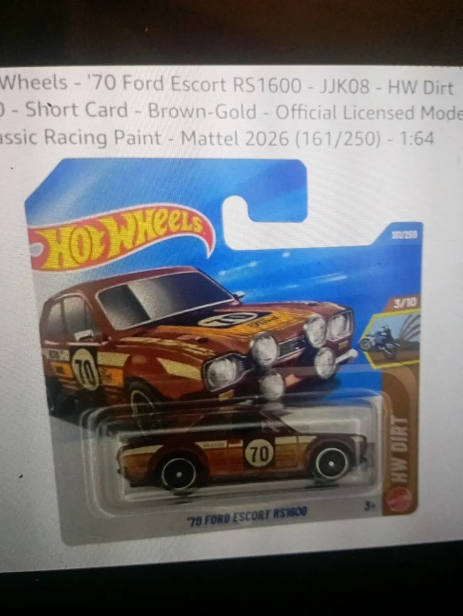 HOT WHEELS 70 FORD ESCORT + MINI COOPER S - Image 2