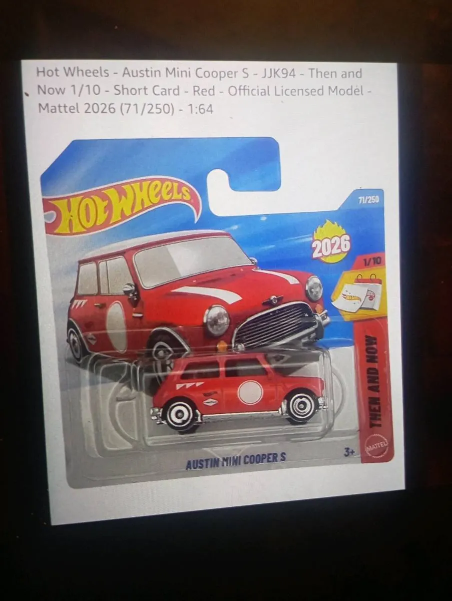 HOT WHEELS 70 FORD ESCORT + MINI COOPER S - Image 3