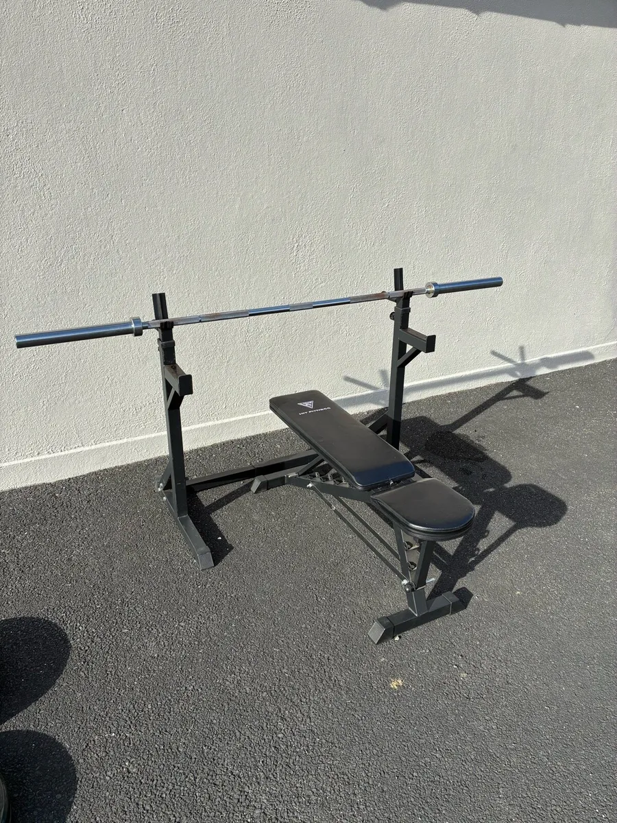 HIT Fitness Bench Press / Squat rack - Image 1