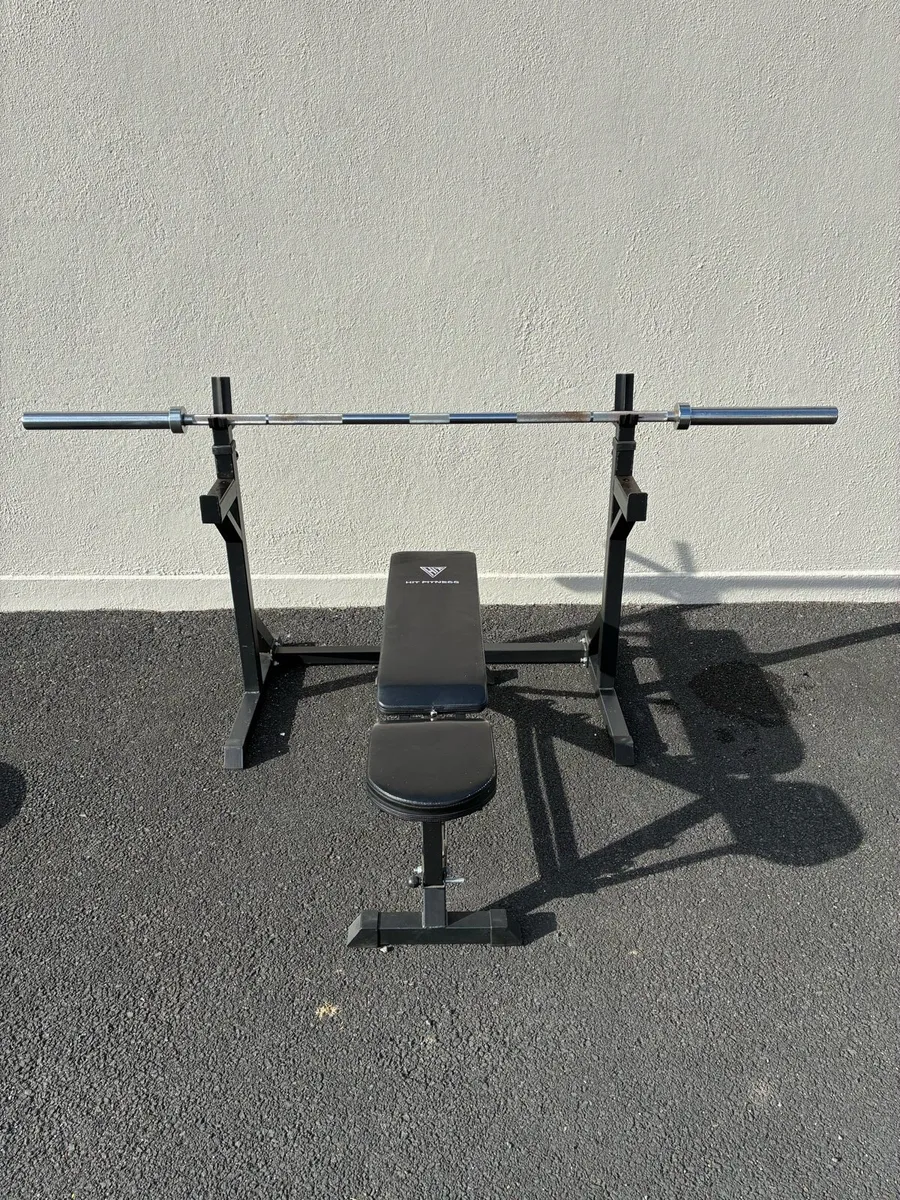 HIT Fitness Bench Press / Squat rack - Image 2