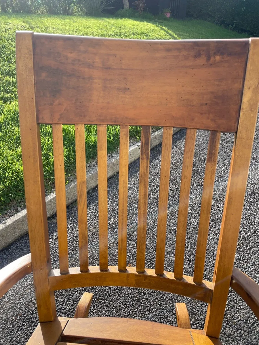 Solid Wood Rocking Chair - Image 4