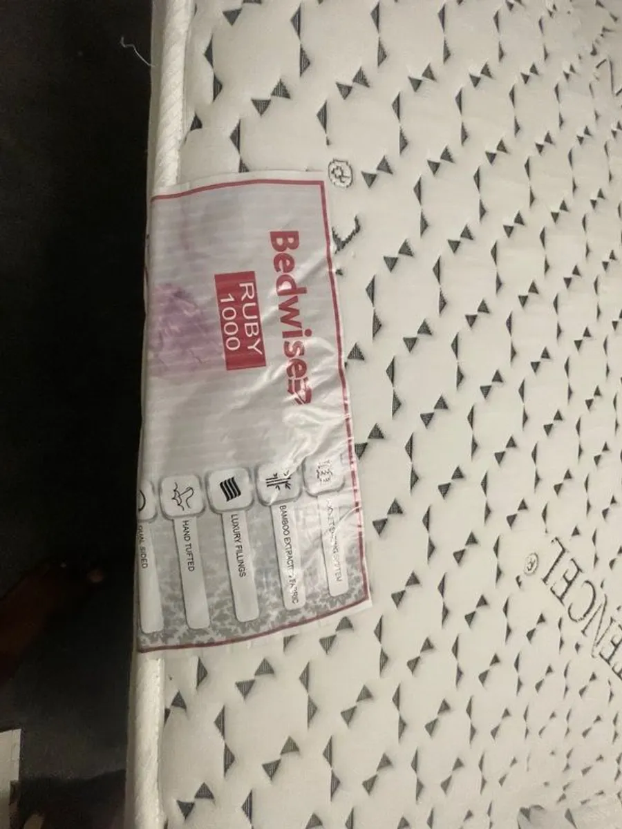 Small Double bed and Mattress (4ft) - Image 3