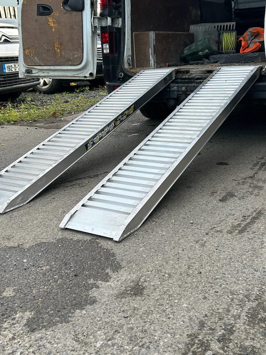 Aluminium Van Loading Ramp 2 metre 1.8 ton - Image 1