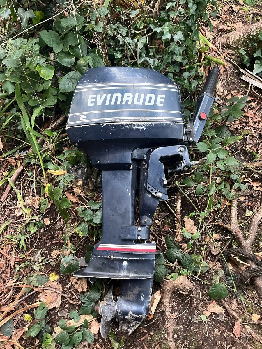 Evinrude 5hp 2 stk outboard - Image 3
