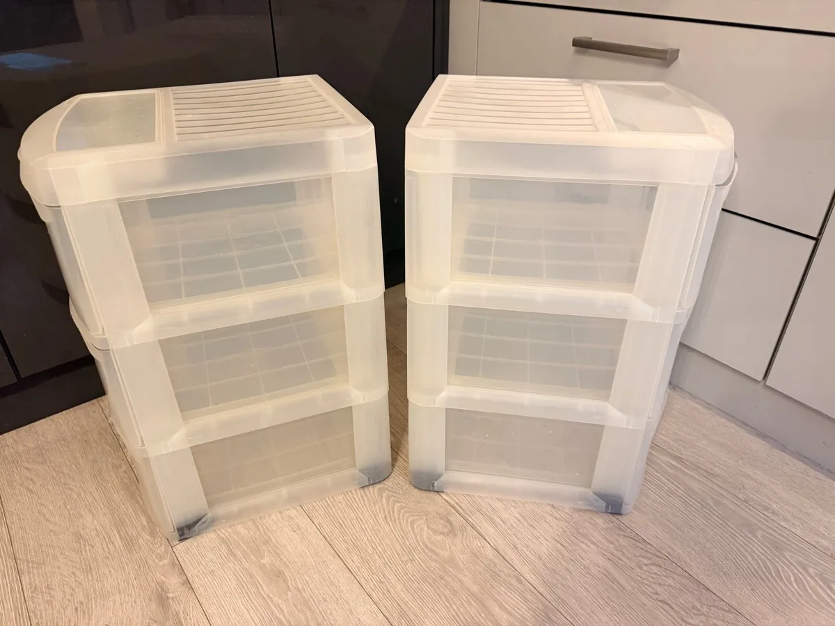 Keter Storage Units (3 drawers) - Image 3