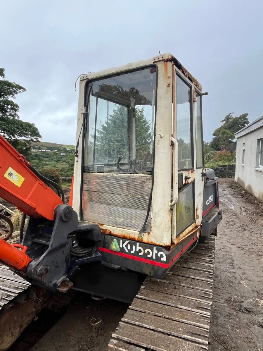 Kubota KX151 cab - Image 1
