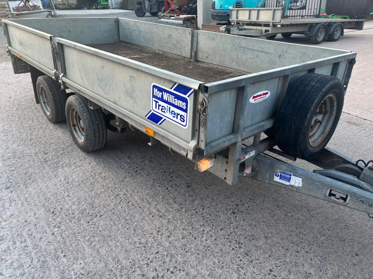 Ifor williams 12ft x 5ft 6” Dropside - Image 1