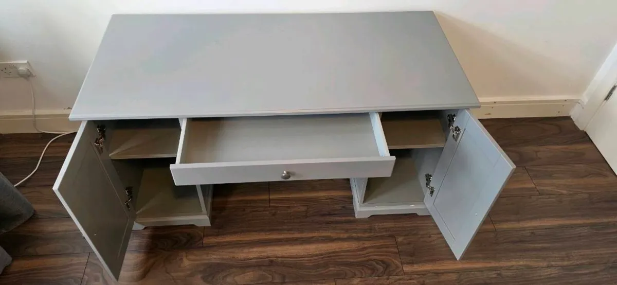 FREE IKEA LIATORP Desk – Grey – Good Condition - Image 3