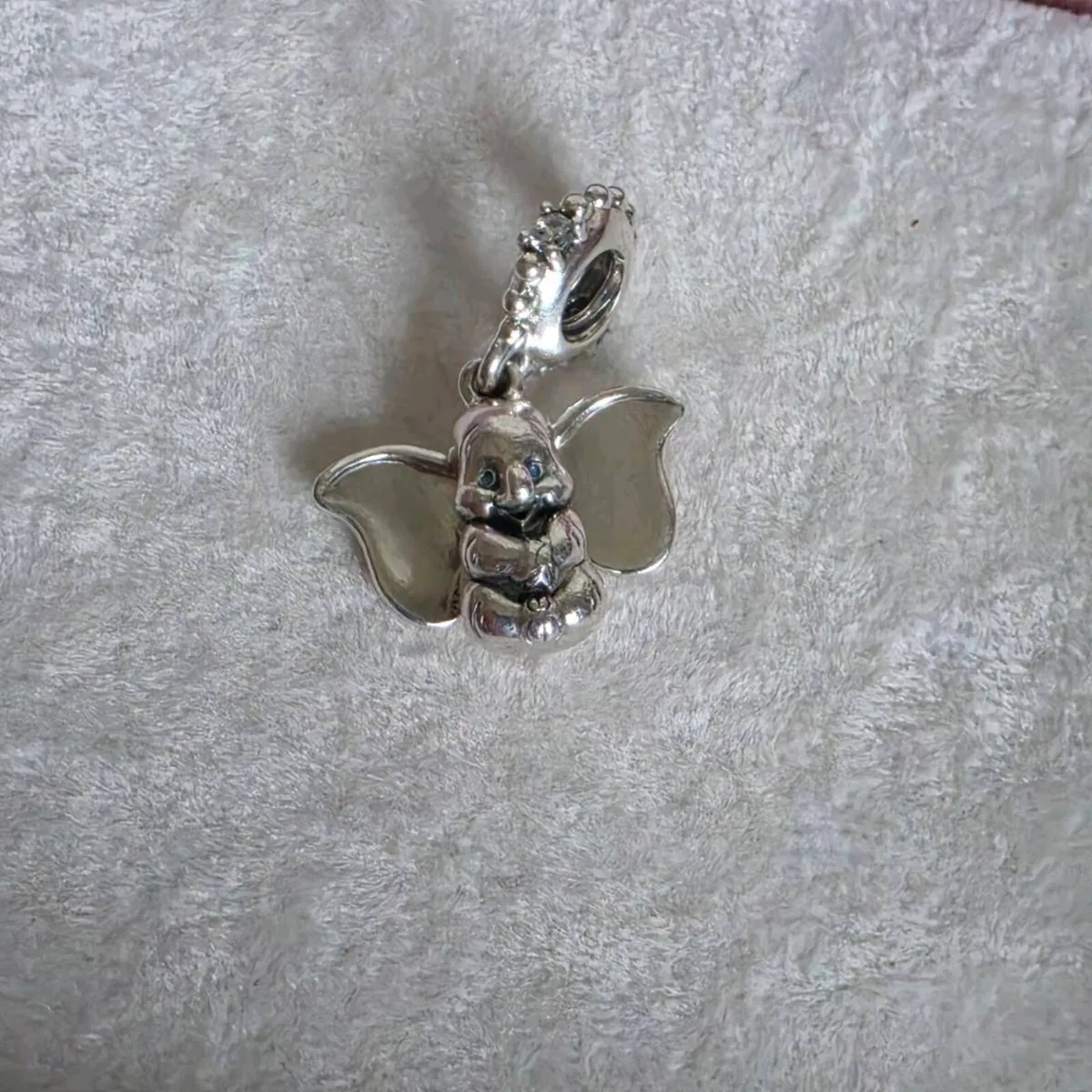 Pandora Disney dumbo  charm with blue eyes - Image 3