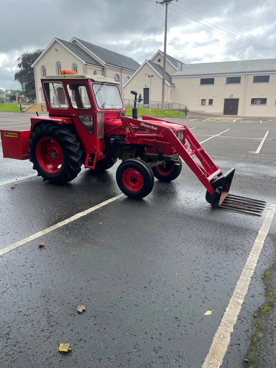 Vintage zetor tractor 4712 with quicke loader - Image 3