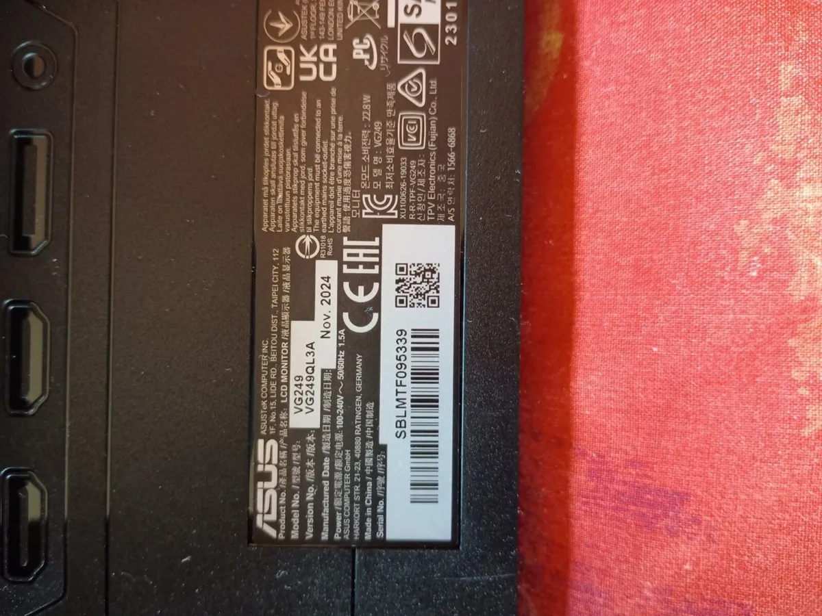 ASUS TUF VG249QL3A 24" Gaming Monitor - Image 4