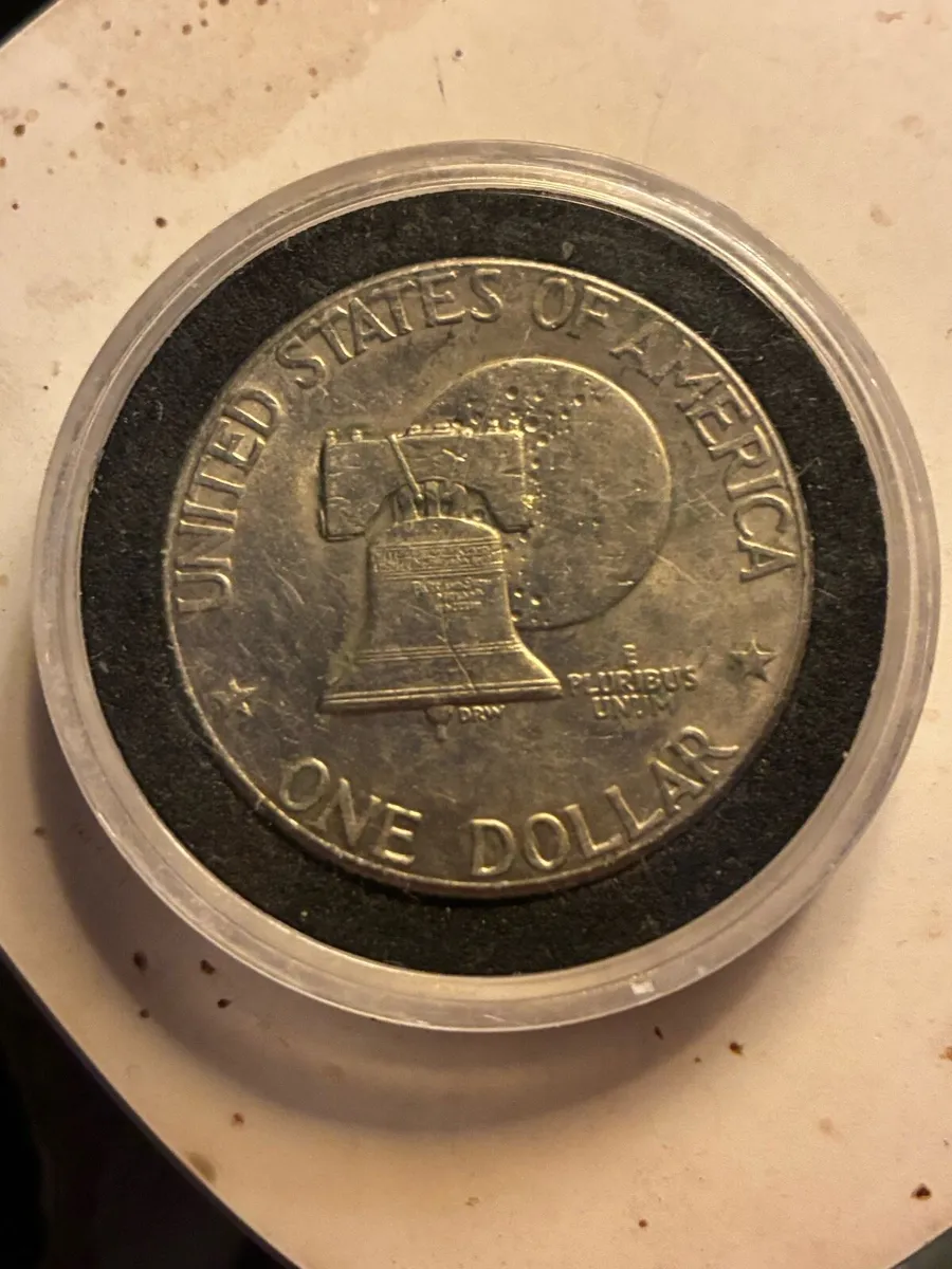 Dwight Eisenhower 1976 commemorative coin. - Image 2