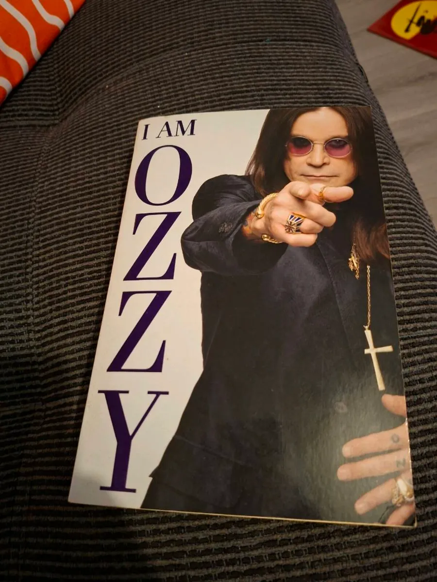 IAM OZZY BOOK AUTOGRAPH - Image 2