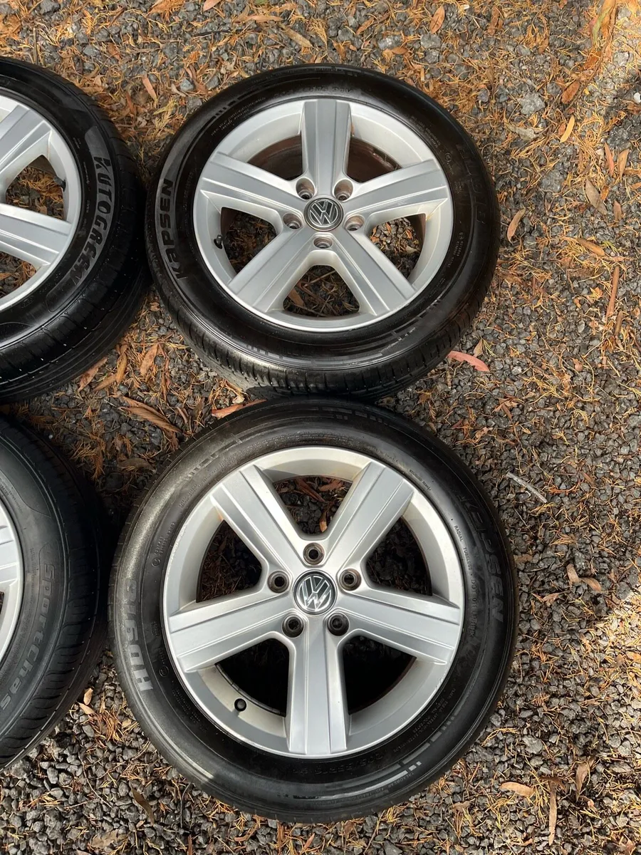16’ Genuine VW GOLF CADDY 5x112 alloy wheels - Image 3