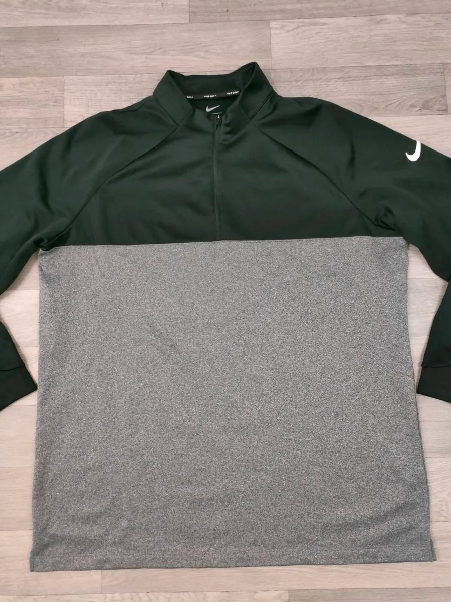 Nike Golf Half Zip Jumper Mens XXL - Image 2