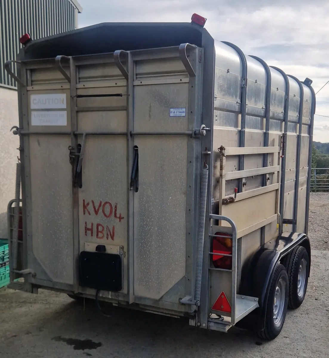 10X5 Hudson Livestock Trailer - Image 3