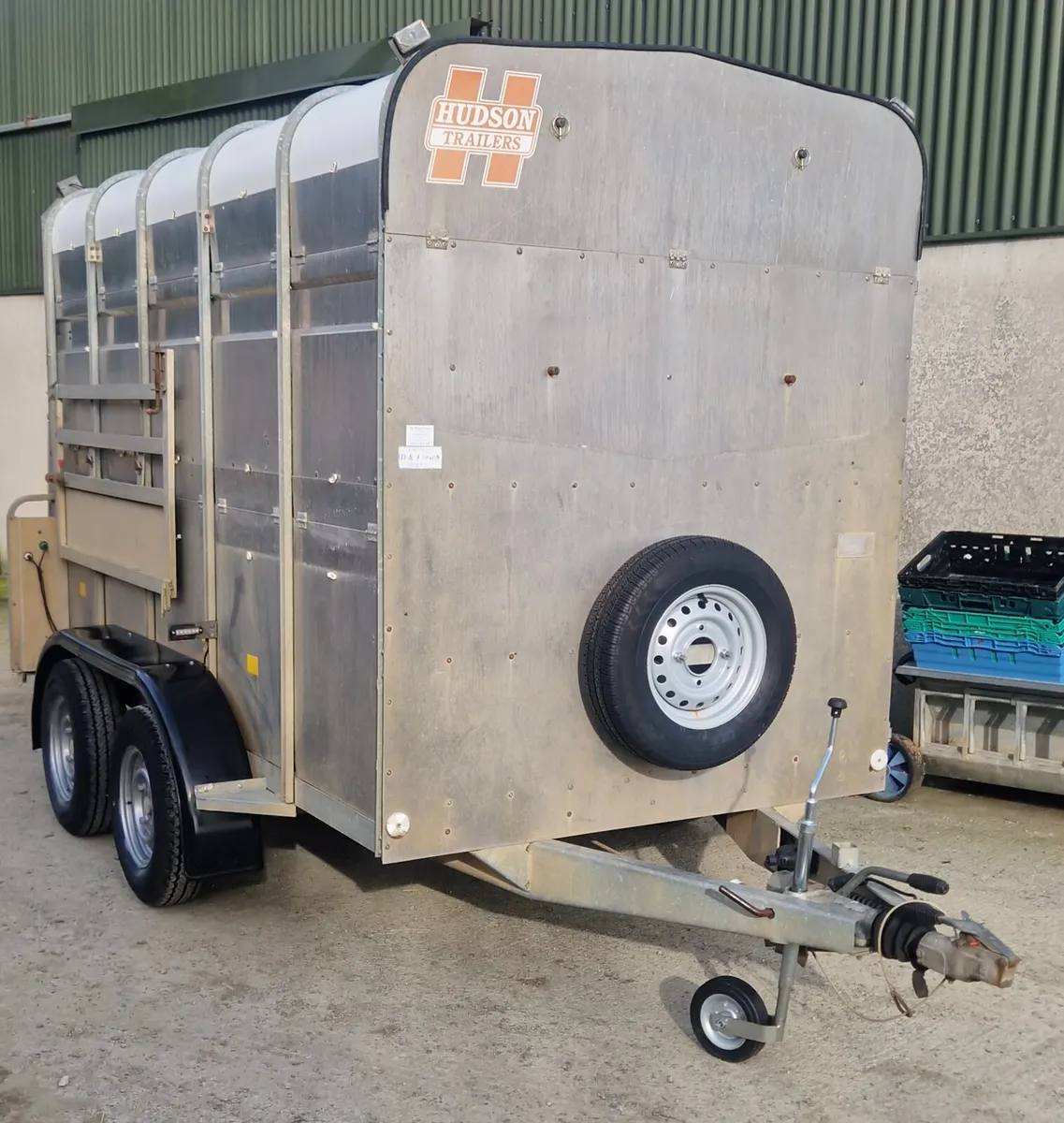 10X5 Hudson Livestock Trailer - Image 1