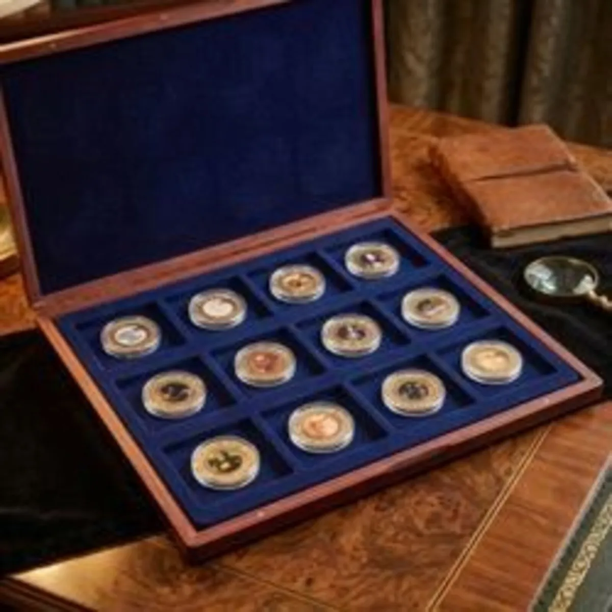 Complete Leonardo Da Vinci Limited Edition Coins