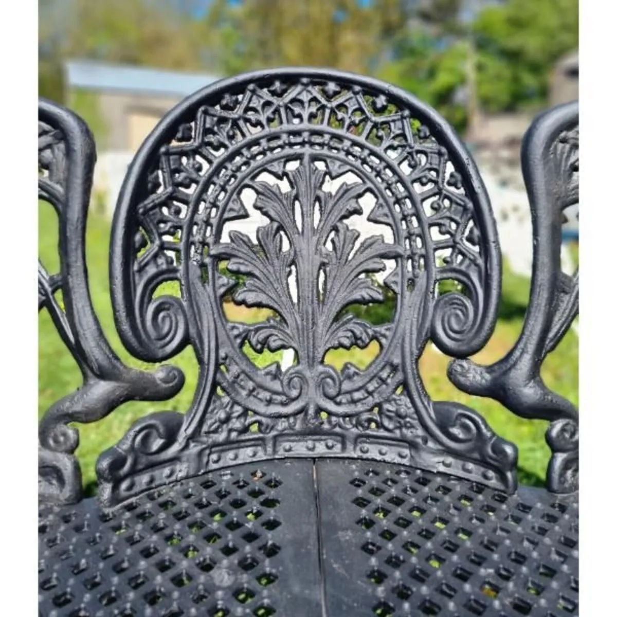 Bench Cast Iron Lovers Black CH R 715 B - Image 2