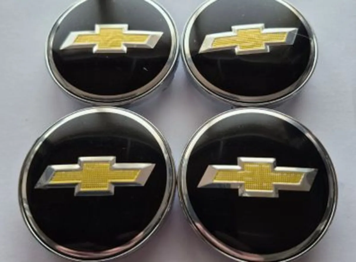 Chevrolet centre caps - FREE POST - Image 1
