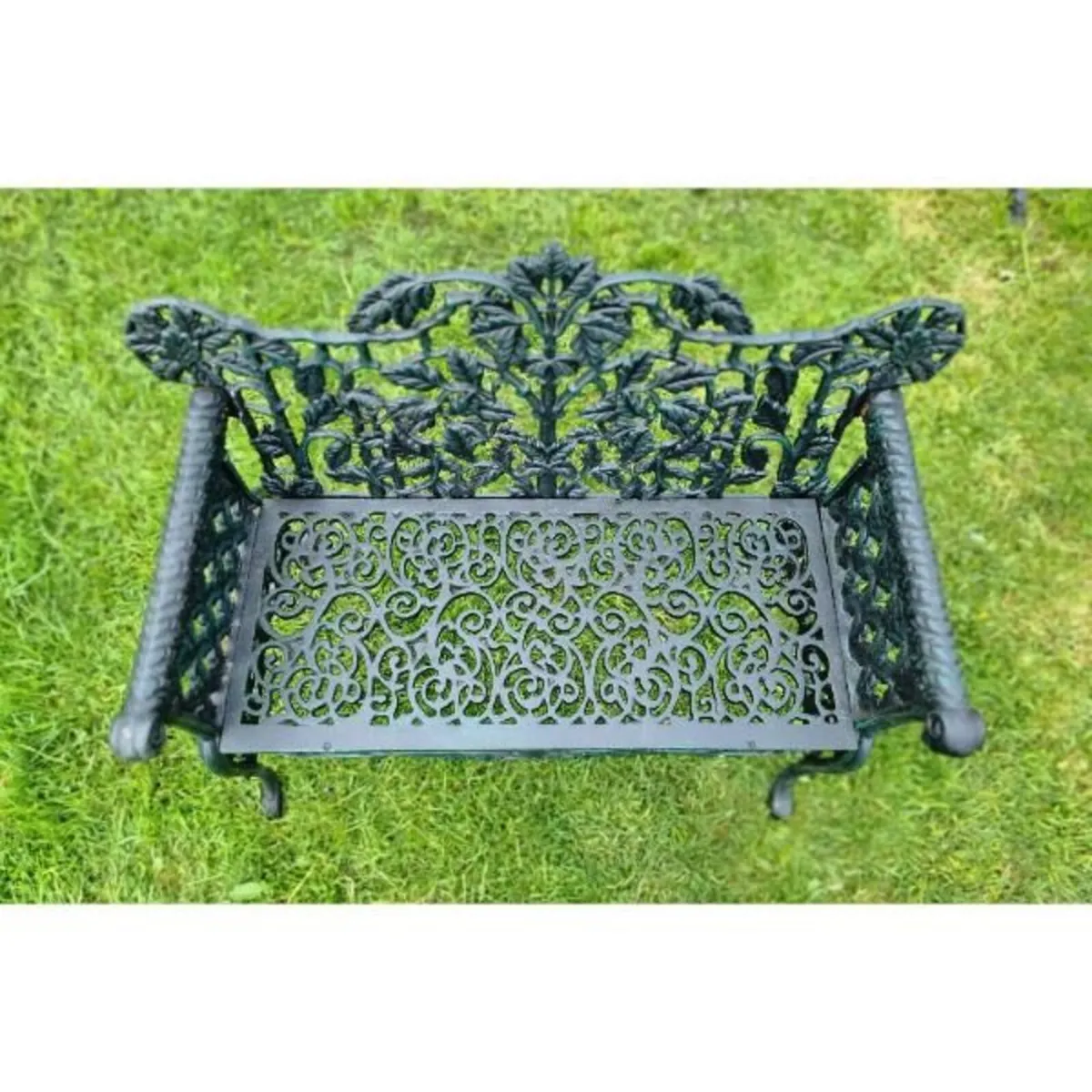 Bench Cast Iron Rams Head D815 - Image 3