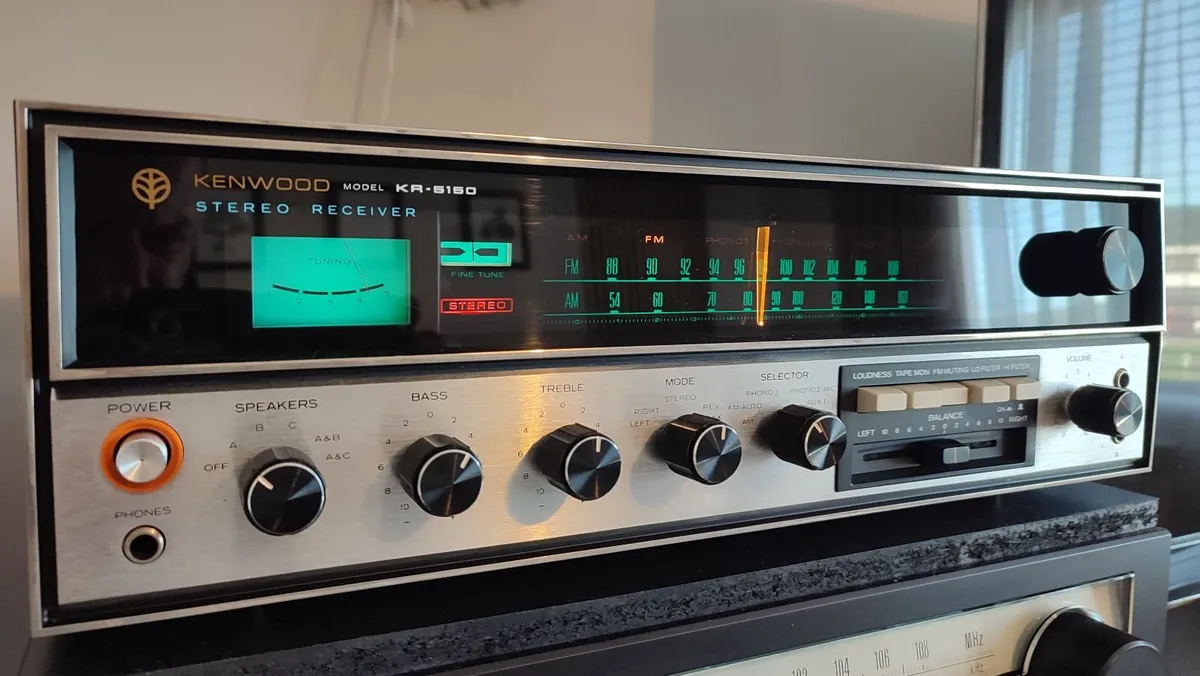 KENWOOD KR-5150 Receiver/amplifier. Like New! - Image 3