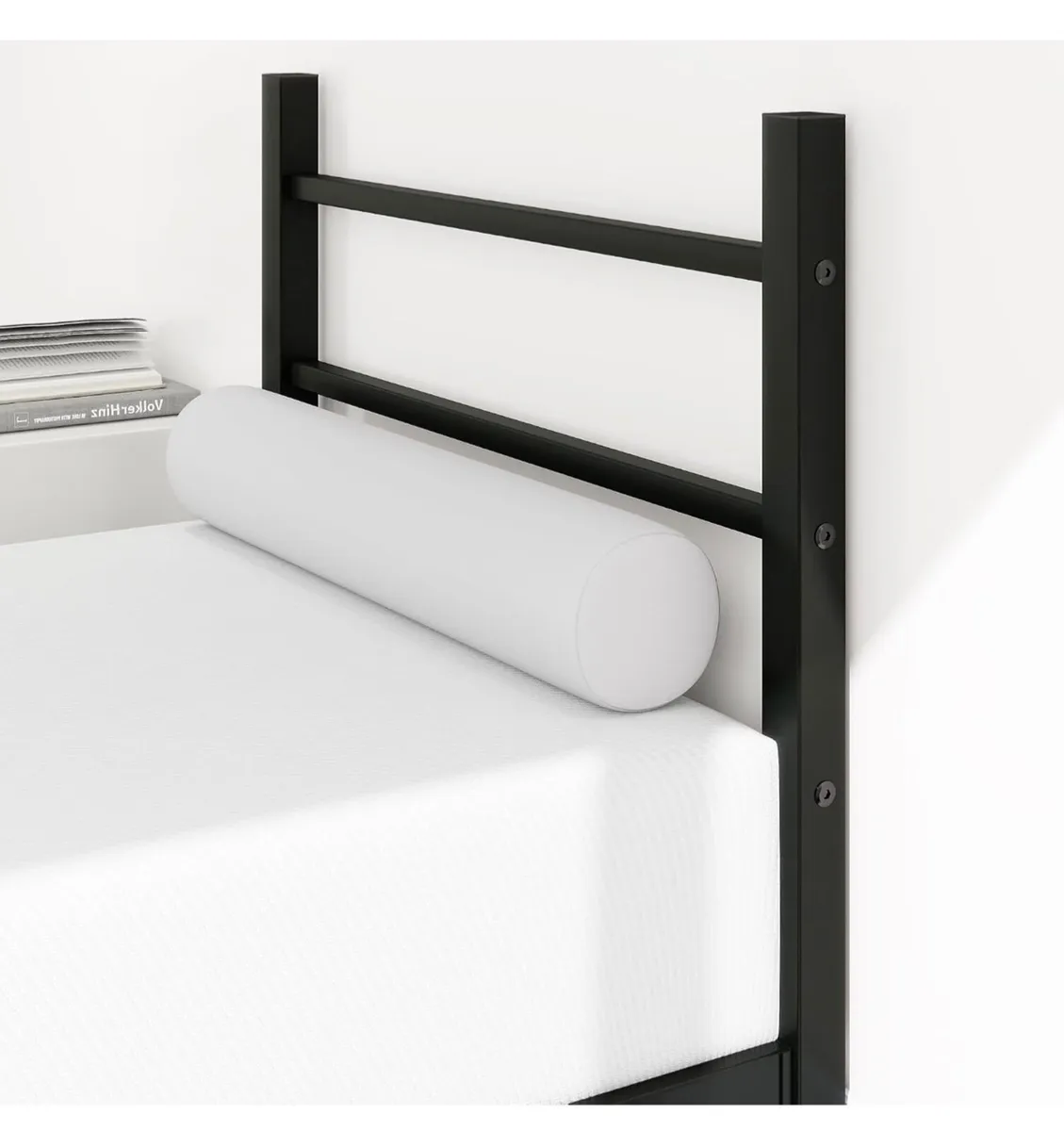 Single Bed Frame 3ft Metal Bed Frame with Headboar - Image 4