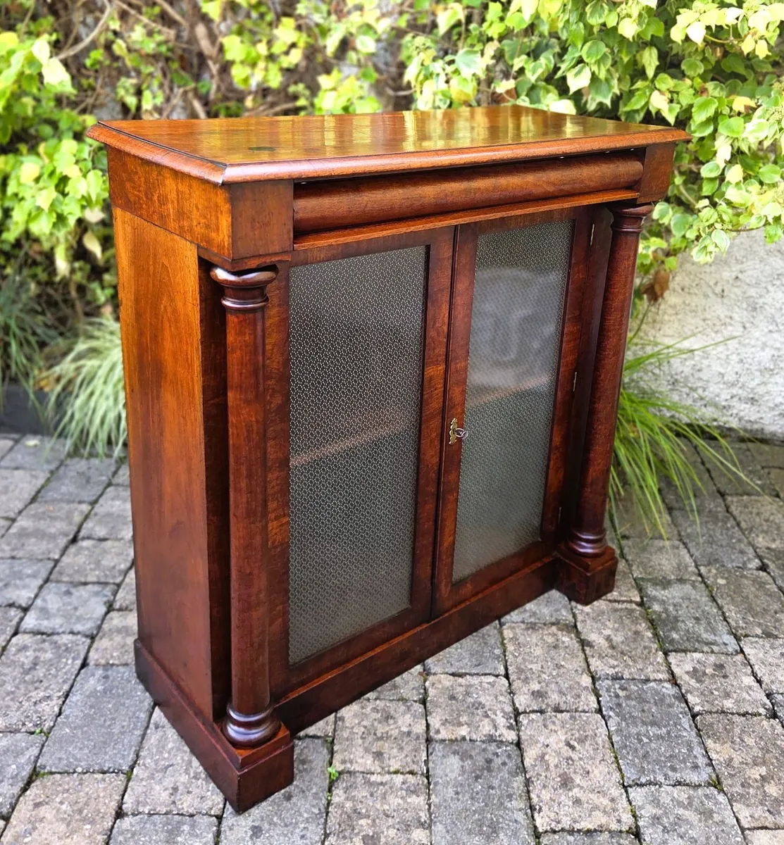 Victorian Mahogany Side Cabinet- Circa 1850 - Image 2